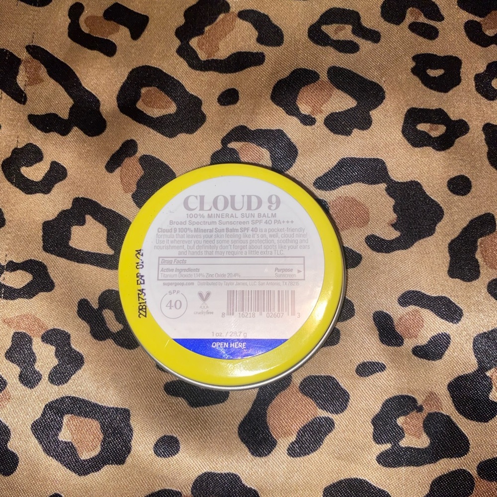 Brand New!! Supergoop Cloud 9 100% Mineral Sun Balm